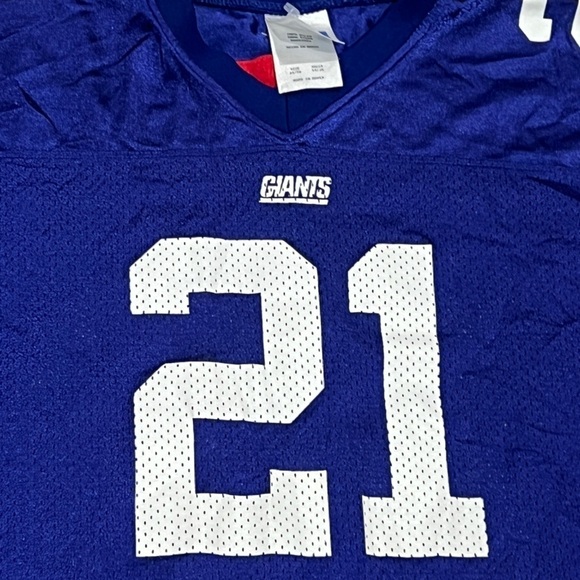 Boys Kids Tiki Barber New York Giants Adidas NFL Football Jersey - Picture 5 of 7